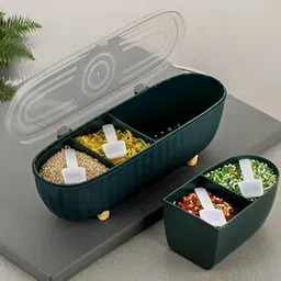 krishna creation Plastic Grocery Container - 2000 ml image 3