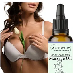 actiwow Pure Organic Massage Oil for Bust Radiant Lift Glow-picture-11