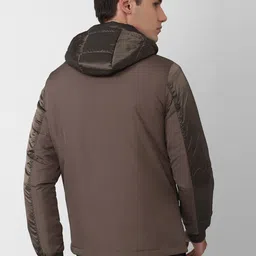 van heusen V Dot Men Solid Padded Jacket image 2