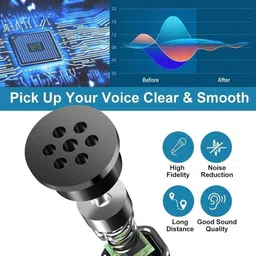 elevea { 15 Years Warranty } Plug & Play Desktop PC Laptop Microphone with Mute Button Microphone image 4