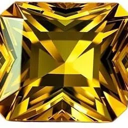 igl Natural Citrine Gemstone Stone Regular Square Crystal Stone-picture-17