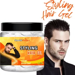 smartdrops StyleMax Ultra Hold Gel Humidity Resistant, for All Hair Types and Styles Hair Styler image 1