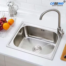 cossimo - CMW-04 - Stainless Steel 304 Grade Sink Basket Coupling 4 " Inch For Kitchen Sink - Set of 1 Pcs Flange Faucet image 5