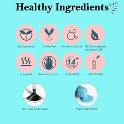 touchup Pastel Matte Nail Polish Combo Set of 12 Multicolor image 3