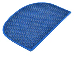 Kuber Industries Set Of 2 Blue Printed Anti-Skid Doormats image 3