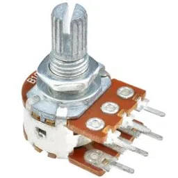 10kΩ 0.2W 6 Pin 2 Gang Rotary Carbon Potentiometer (15mm)-picture-21