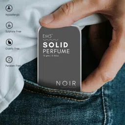 EM5 Solid Set Of 2 Noir & OMB Leather Cologne Perfume - 12g Each image 4