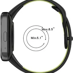 RUPELIK Soft Silicone Classic Strap Bands for Redmi Watch 3 Active/ Watch 3 Lite Smart Watch Strap image 4