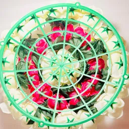 flowerhub MOON AURA Pink, White, Yellow, Red Rose, Lily, Carnations Artificial Flower image 2