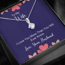 rakva Rhodium Zircon Silver Pendant Set-picture-18