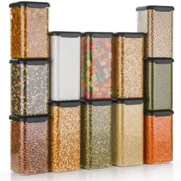 homemet Plastic Grocery Container - 1200 ml, 1600 ml image 1