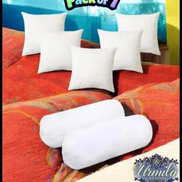 urmila creation Microfibre Bolster Pack of 7 Stripes 2 Bolester 5 Cushion-picture-32