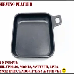 zido Premium_1 pcs serving platter b-449_h87 Sizzler Tray image 2