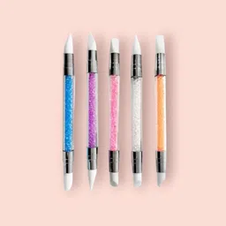 ranore 5 pcs Silicone Nail Art Pens Nail Carving Pen Nail Art Carving Drawing Brushes-picture-18