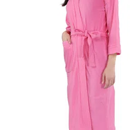 hotgown Full Pink Large Bath Robe image 5