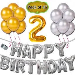 party bird Printed Happy Birthday Party Decoration Combo 2 Number Foil, Letter Balloon for Boy Girl Balloon-picture-21