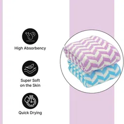kyniq Microfiber 350 GSM Bath Towel image 2