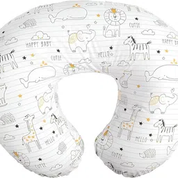 babyly feeding pillow for baby 0-24M 100% Cotton Recron Pillow Removable coverwith Zip Breastfeeding Pillow-picture-30