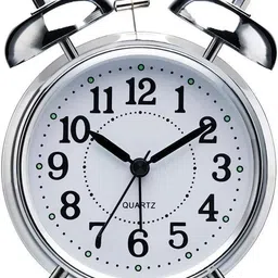 kh store Analog Silver Clock-picture-22