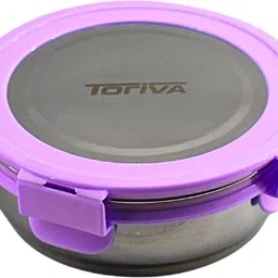 toriva EZY Clip (Purple 300ml) 1 Containers Lunch Box image 3