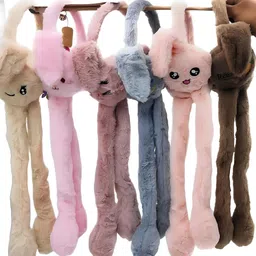 rufo rabbit Cute Plush Bunny Ear Muff Winter Warmers for Kids Girls Boys – Multicolor Ear Muff-picture-22