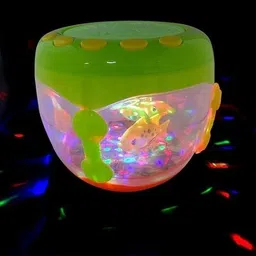 dherik tradworld Fish Aquarium Music Flash Drum with 3D Dynamic Lamplight And Learning Activities image 2