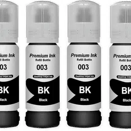 tequo 003 Refill Ink Bottle Compatible with Epson Inkjet Printers Black Ink Toner-image-62