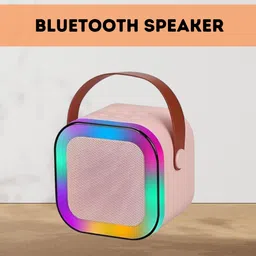 Clairbell W12 (PORTABLE WIRELESS BLUETOOTH SPEAKER) Dynamic Thunder Sound & RGB LightR116 10 W Bluetooth Laptop/Desktop Speaker image 1