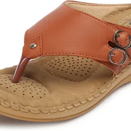 trase Women Soft Doctor Flats Sandal image 2