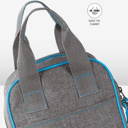 milton Lunch Tiffin, Set of 5, (180 ml, 320 ml, 450 ml, 100ml, 750ml, With Jacket 3 Containers Lunch Box image 3