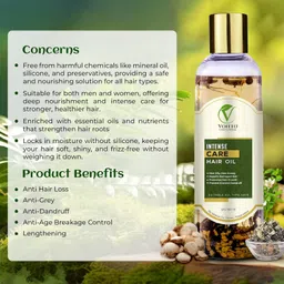 voitto care by nature Intense Care Hair Oil – Cold Pressed Blend Hair Oil image 3