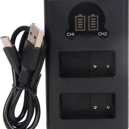 Picmaa BLC-12 Dual Fast Type 'c' USB Cable with LCD Display Camera Battery Charger-picture-39