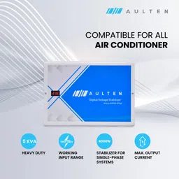 aulten 5KVA 130V - 280V Digital Voltage Stabilizer 4000W Digital Voltage Stabilizer for All Inverter/Split/Window 2 Ton AC image 3