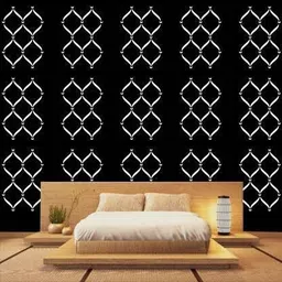 aaradhya collection A9060 Wall Stencil Stencil image 1