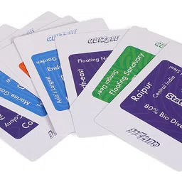 youreka Quizzle : The Ultimate Quiz & Puzzle Map Game7Y+Multicolour Educational Board Games image 2