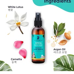 Pilgrim Set of Secrets Of Jeju Island Argan Oil Hair Serum & Skin Clarifying Serum image 4