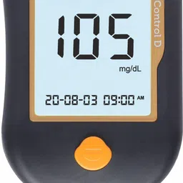control d Advanced Blood Sugar Testing Monitor Glucometer image 4