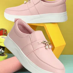 evoltar Casual Unique Buckle Detailed Loafers For Women & Girls Loafers For Women-picture-15