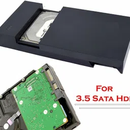 TERABYTE USB 2.0 Hard Disk Desktop Casing 2in1 2.5" and 3.5" for HDD Sata Dual 3.5 inch Hard Drive Enclosure USB 2.0 External 2.5 inch & 3.5 inch 2in1 Desktop Casing image 4