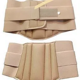 parisill NEW-Lumbo Sacral (L.S Belt) Corset- Back Pain Belt Waist Support (BEIGE)-95 Back / Lumbar Support image 2