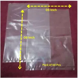shas LD ( Low Density ) Size 5" * 8" Transparent Security Bag-picture-36