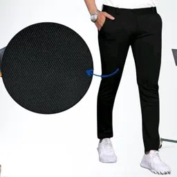 civira trending Men Slim Fit Multicolor Cotton Blend Trousers-picture-35