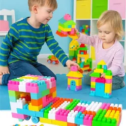 gotrimaworld Train Building Block Set for Kids Tracks – Fun Creative Play for Boys and Girls image 3
