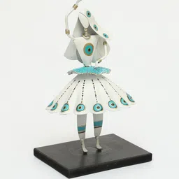 vedas Yoko Dancing Doll/3 Showpiece image 4