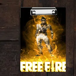 durga quality creation Free Fire Character Digital Reprint Clip Board Exam Pad (14x10 Inches) exam pad-picture-22