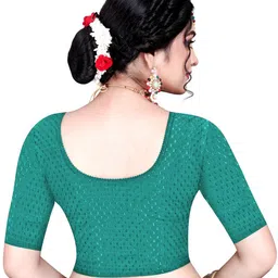 mayank bazaar U-Neck Women Blouse image 2