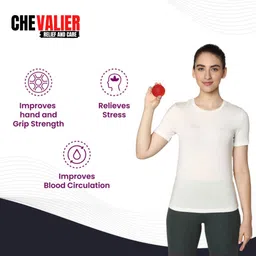 chevalier Physiotherapy Hand Squeeze Exercise Gel Ball Stress Relief Hand Support image 4