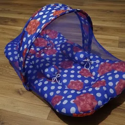 kiwon New Born Baby Bedding Set with Protective Mosquito Net and Pillow (0-24 Months) Nylon Washable Infants Mosquito Net-picture-29