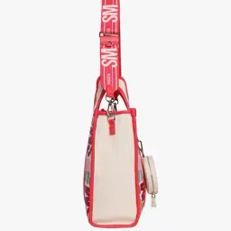 steve madden Women Bwebber Large Canvas Tote Bag with Detachable Strap image 4