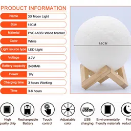 envision Moon Lamp Night Lamp image 5